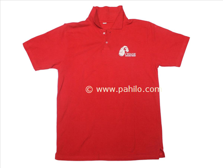 Rubber Print Polo T-Shirt