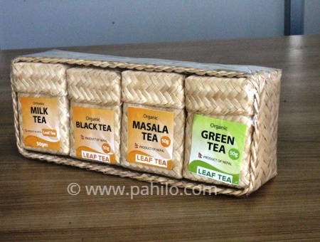 Leaf Tea (Bamboo Box 4 line)