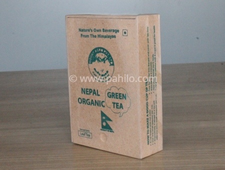 Whole Leaf Green Tea (Wooden Box) 100gm